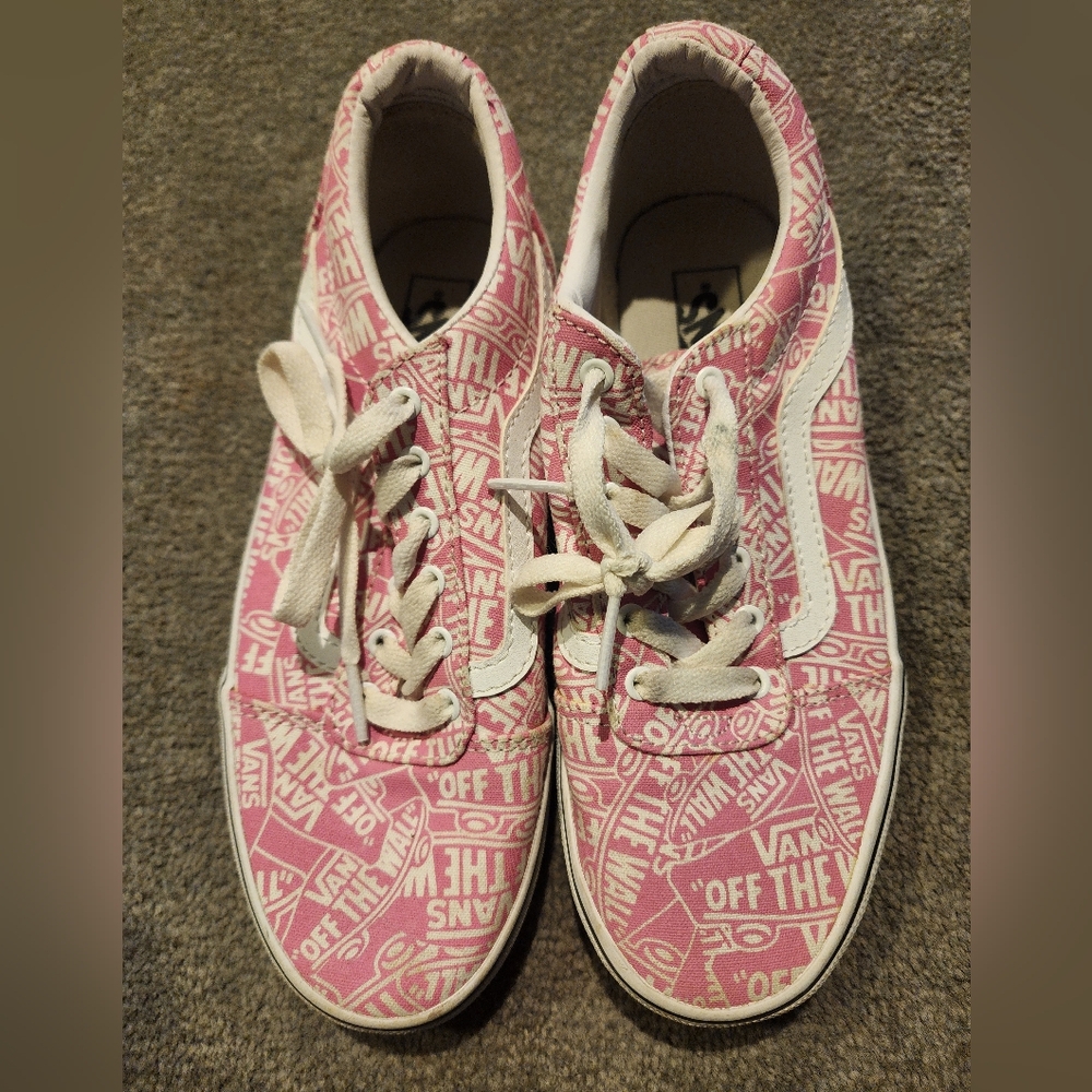 Pink Van's Shoes